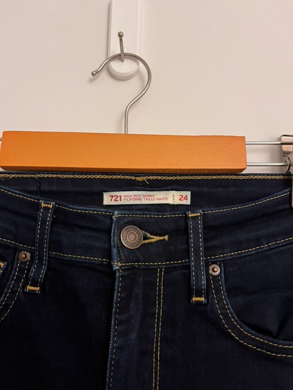 LEVIS 721 size 24 - Picture 2 of 2